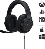 Auriculares Logitech G433 Wired 7.1 Surround Gaming Black