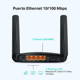 Tl-mr6400 Rauter 4g Lte Inalámbrico N 300mbps 4 Operadores