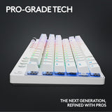 Teclado Gaming Logitech Pro X Tkl Mecanico White