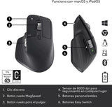 Mouse Mx Master 3s Inalámbrico Bluetooth Multidispositivo