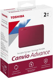 Disco Duro Externo Toshiba 2tb Canvio Advance Portátil 3.0