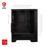 Case Msi Mag Forge 120a Airflow - Gamer, Atx, Vidrio Templad