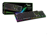 Teclado Mecánico Gamer Antryx Mk850 Chrome Storm Rgb Black