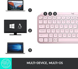 Teclado Bluetooth Logitech Mx Keys Mini Iluminado Multi Devi