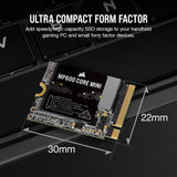 Unidad Ssd M.2 Pcie 1tb Corsair Mp600 Core Mini