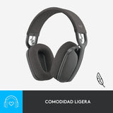 Audífono Logitech Zone Vibe 100 Inalámbrico Bluetooth