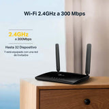 Router 4g Lte Inalámbrico N300mbps Tp-link Tl-mr6400 Envios