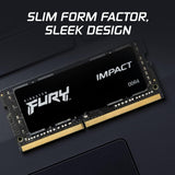 Memoria Sodimm Ddr4 16gb 3200mhz 2x8 Fury Impact Laptop