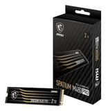 Ssd Msi Spatium M480 Pro, 2tb M.2 Pcie 4.0 Nvme