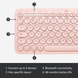 Combo Teclado Logitech K380 + Mouse M350 Bluetooth