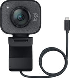 Cámara Webcam Logitech Streamcam Plus Fhd 1080p A 60 Fps