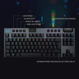 Teclado Gamer Logitech G915 Tkl Wireless Lightspeed Rgb