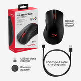 Mouse Gamer Hyperx Pulsefire Dart Inalámbrico Recargable