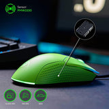 Mouse Gamer Vsg Aurora Ultraliviano Verde Boreal Rgb