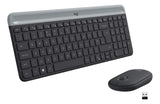 Teclado Y Mouse Inalámbrico Logitech Mk470 Slim Graphite