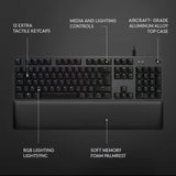 Teclado Gaming Mecánico Logitech G513 Carbon Lightsync Rgb