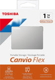 Disco Duro Portátil Canvio Flex Toshiba 1tb Usb 3.2 + Funda