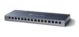 Switch Tp-link Tl-sg116 10/100/1000mbps No Gestionable 16-p