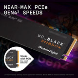 Ssd M.2 1tb Wd Black Sn850x Nvme Pcie Gen 4.0 Laptop Pc