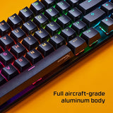 Teclado Gamer Hyperx Alloy Origins 65 Qwerty Hyperx Aqua Rgb