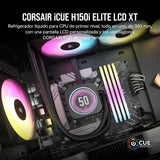 Refrigeración Líquida Corsair 360 H150i Elite Lcd Xt