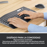 Kit De Teclado Y Mouse Inalámbrico Logitech Mk850 Español