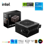 Pc Gaming Ci5-12400f, 16gb, Ssd1tb, Rtx 4060 F/650, Case Rgb