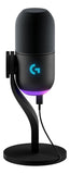 Microfono Logitech G Yeti Gx Black Rgb Lightsync Supercardio