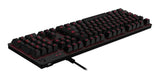 Teclado Gaming Logitech G413 Red Mecánico Carbón