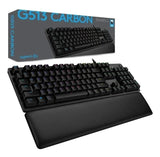 Teclado Gaming Mecánico Logitech G513 Carbon Lightsync Rgb