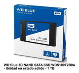 Disco Sólido Ssd Wd Blue 3d Nand 1tb Sata 3.0 2.5 7mm