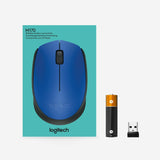 Mouse Inalámbrico Logitech M170 Colores