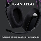 Audífono Gamer Logitech G535 Inalámbrico- Receptor Usb Black