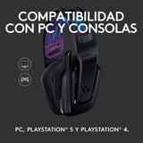 Audífono Gamer Logitech G535 Inalámbrico- Receptor Usb Black