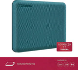 Toshiba Canvio Advance 2tb Usb 3.0 Portatil Externo Green