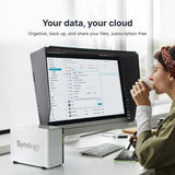 Almacenamiento Nas 0tb Synology Ds223j 2-bahias