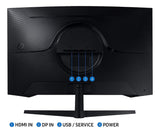 Monitor Gaming Odyssey G5 De 32 . Qhd, 165hz, 1ms