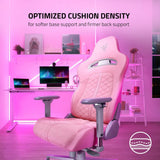 Silla Gaming Razer Enki Soporte Lumbar Curve Quartz Rosa