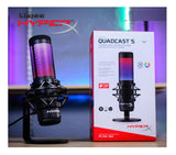 Micrófono Hyperx Quadcast S Rgb Streaming Usb Pc Ps4 Ps5 Mac