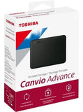 Disco Duro Externo Toshiba Canvio Advance 2tb 3.0 Negro