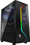 Gabinete Gamer Msi Mag Vampiric 100r 2 Fan Cristal Templado