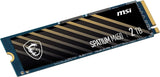 Disco Ssd Msi 2tb Spatium M450 Pcie Gen4 M.2 Pcie 4.0