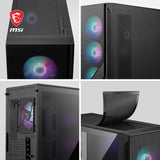 Case Msi Mag Forge 320r Airflow - Gamer, Atx/micro-atx/mini-