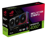 Asus Rog Strix Rtx 4060 Ti 8gb Gddr6 Hdmi Displayport Pcie 4