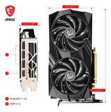 Video Msi Geforce Rtx 4060 Gaming X 8gb Gddr6 Pcie 4.0 128b