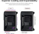 Case Mini Tower Asus Rog Z11 Rgb Ultra Compacto