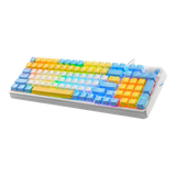 TECLADO COOLER MASTER CK570 SF6 CHUN-LI MECANICO WHITE CHERRY MX RED USB-C (PN:CK-570-MCCR1-US)